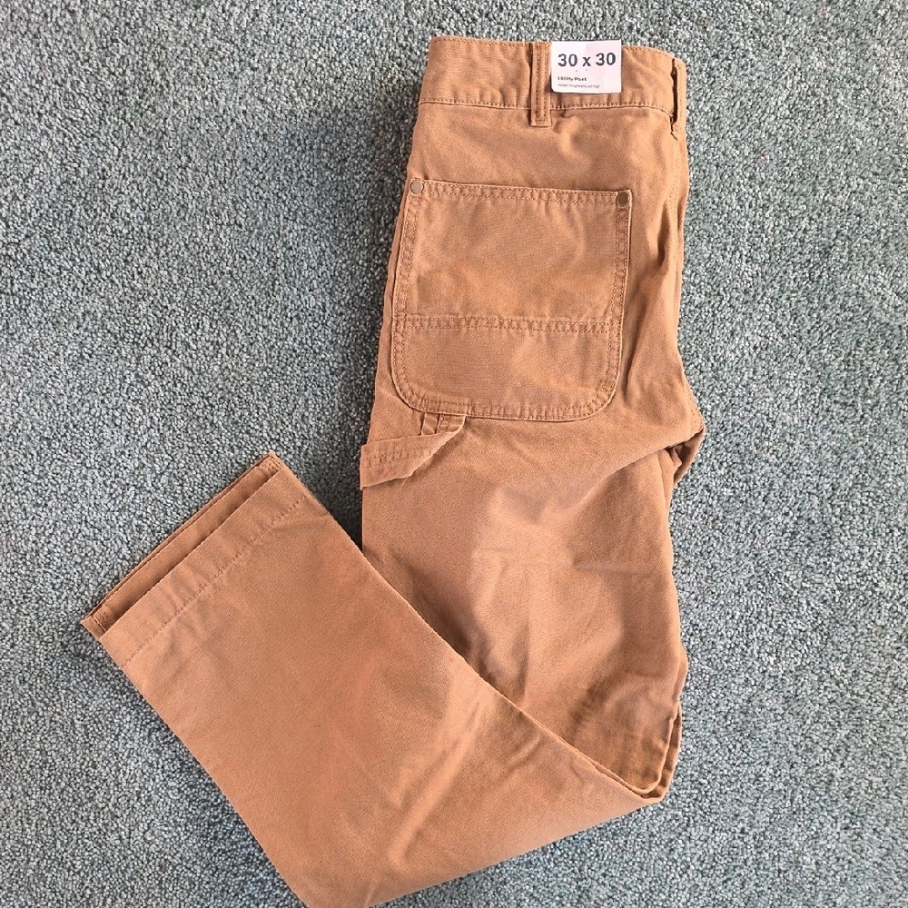 Men's Alpine Design Utility Pants, Brown Khaki 30×30, NWT - Picture 6 of 14